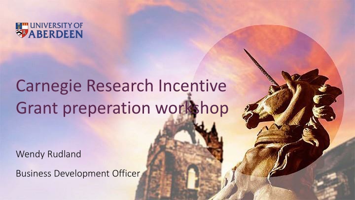 carnegie research incentive grant preperation