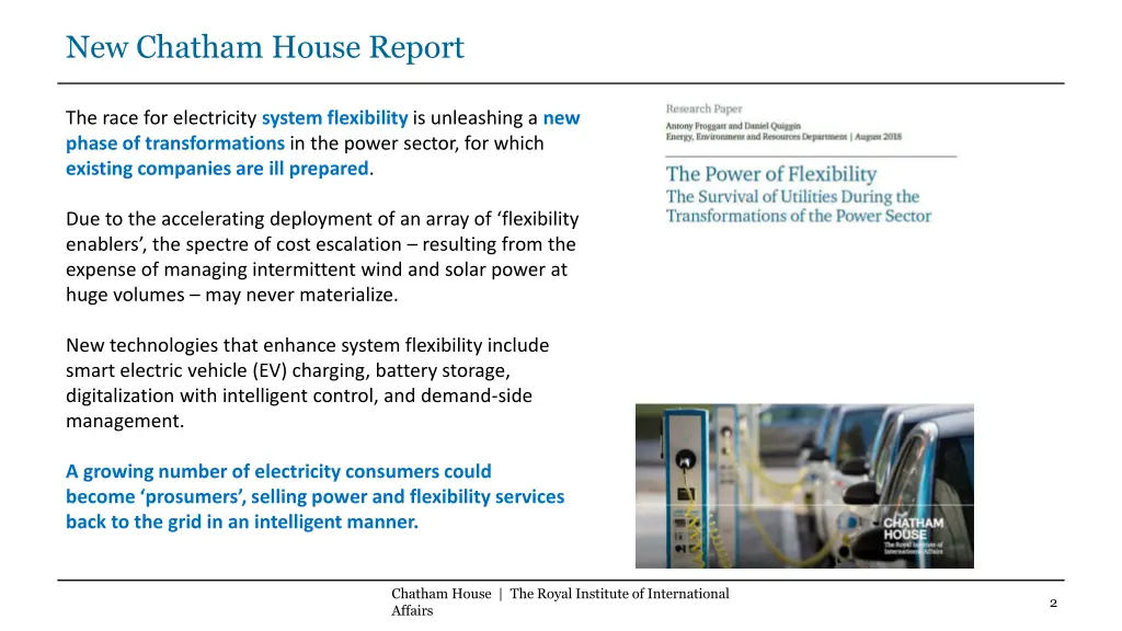 new chatham house report