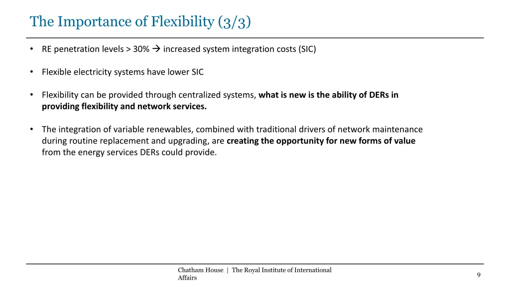 the importance of flexibility 3 3