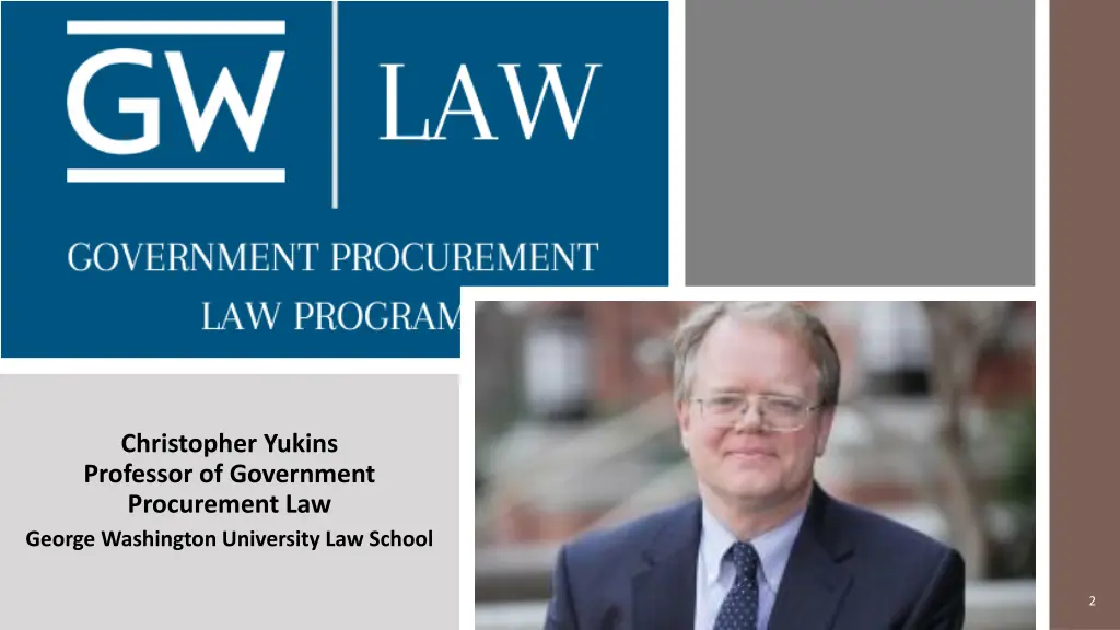 christopher yukins professor of government