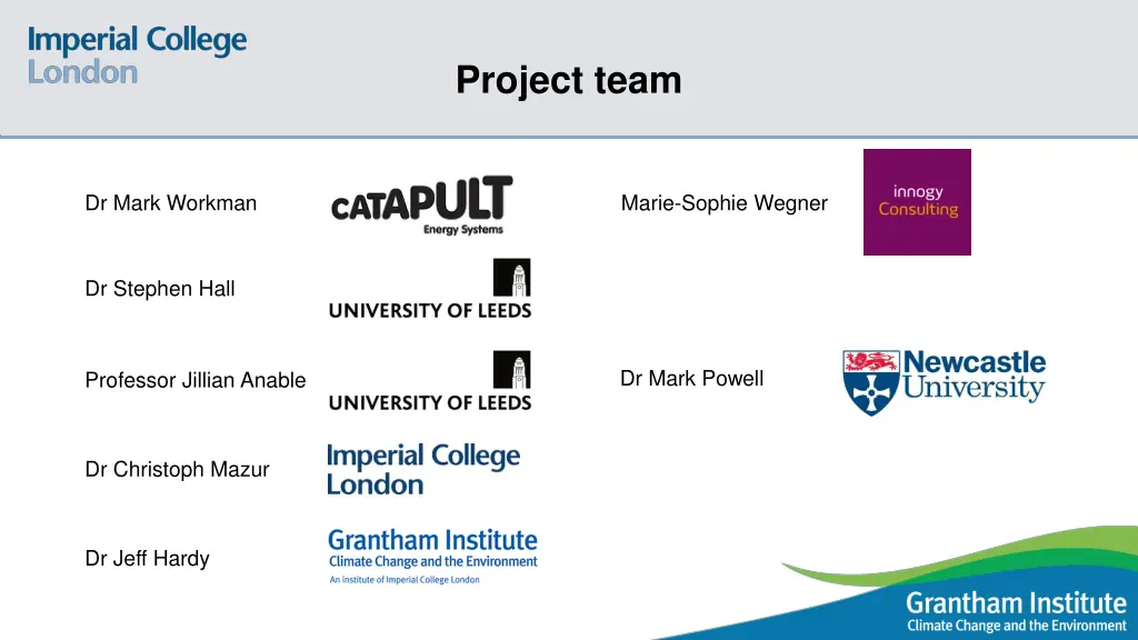 project team