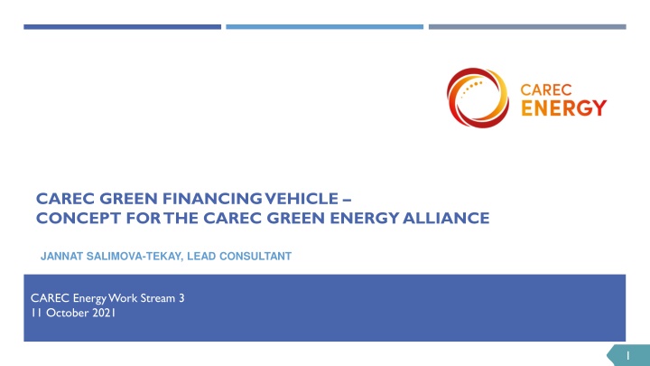 carec green financing vehicle concept