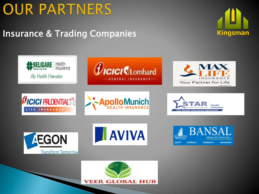 insurance trading companies
