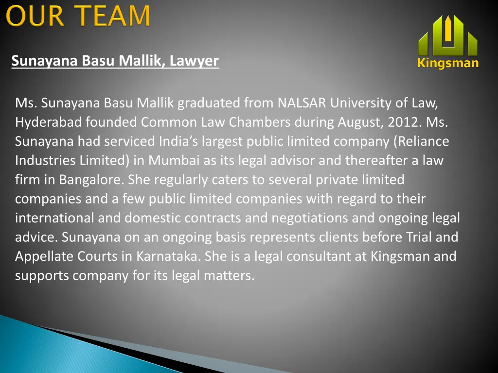 sunayana basu mallik lawyer ms sunayana basu