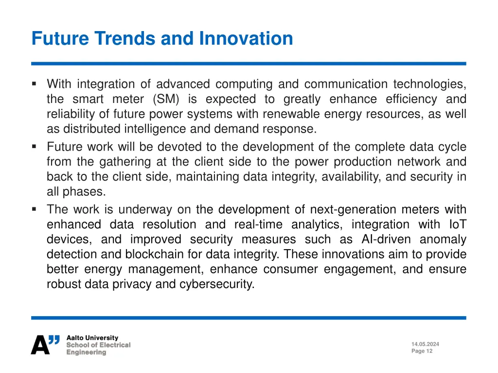 future trends and innovation