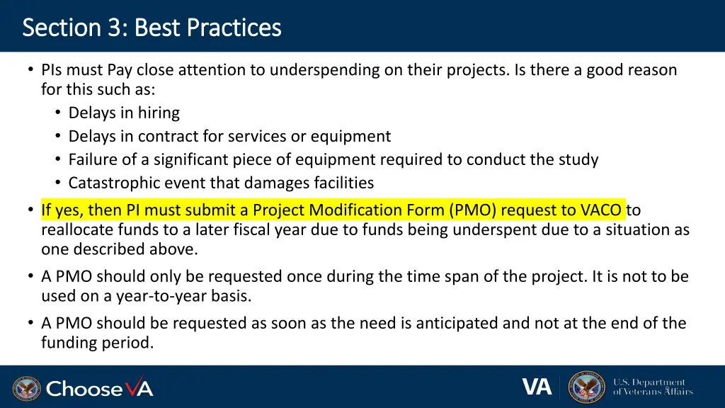 section 3 best practices section 3 best practices
