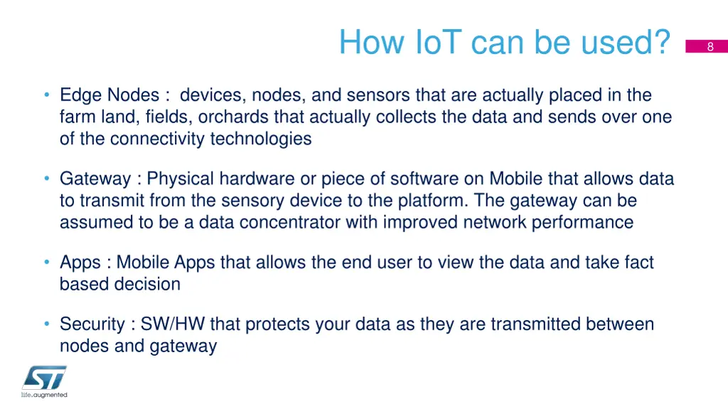 how iot can be used
