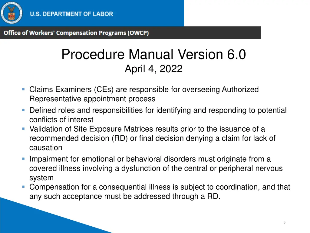 procedure manual version 6 0 april 4 2022
