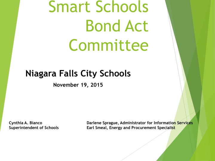smart schools bond act committee