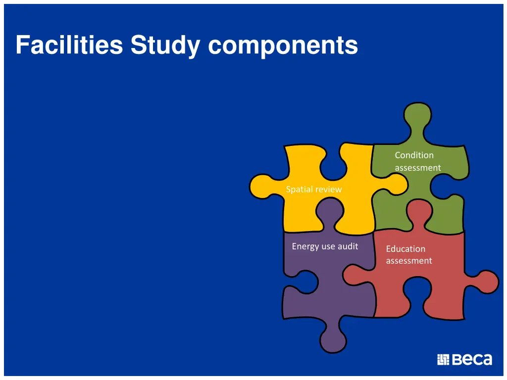facilities study components