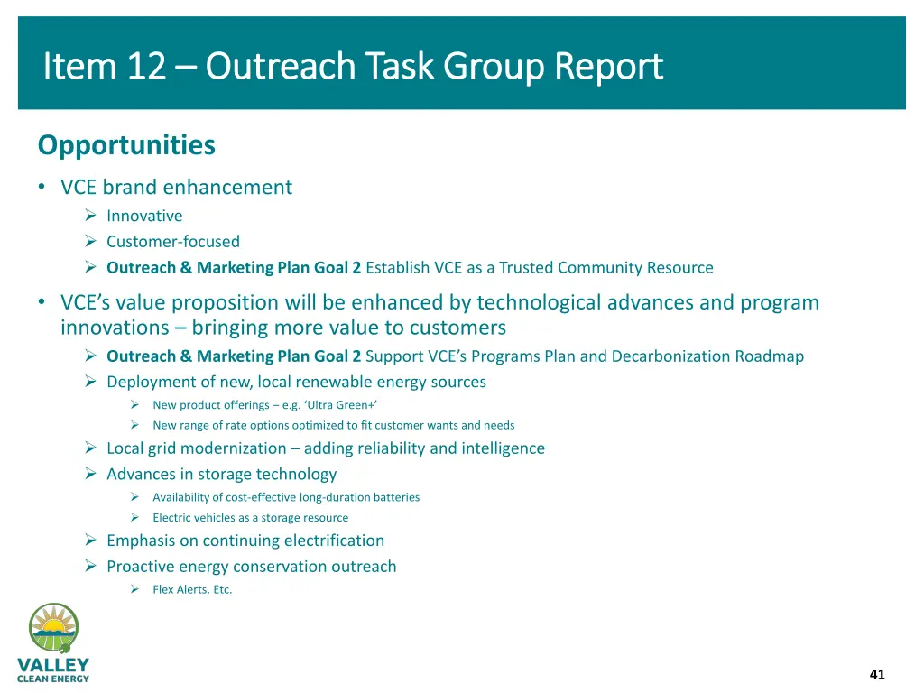 item 12 item 12 outreach task group report 5