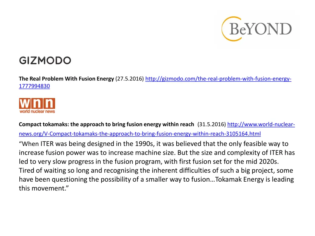 the real problem with fusion energy 27 5 2016