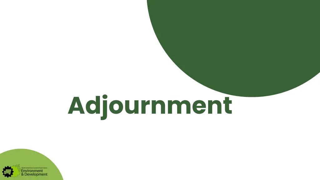 adjournment