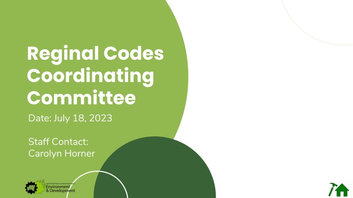 reginal codes coordinating committee date july