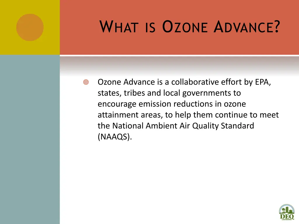 w hat is o zone a dvance