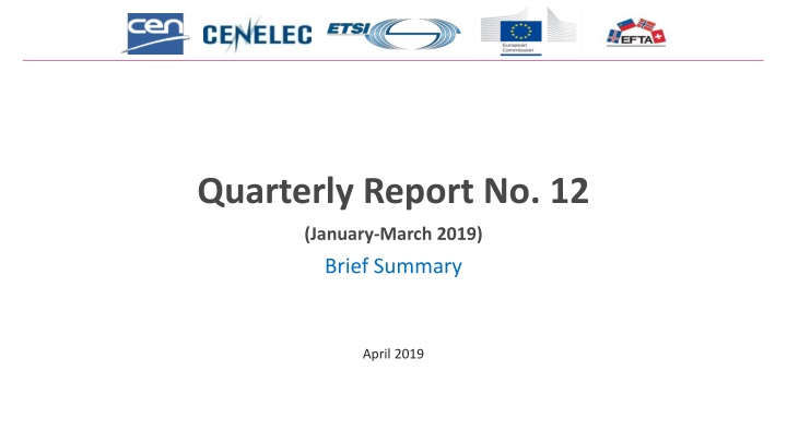 quarterly report no 12