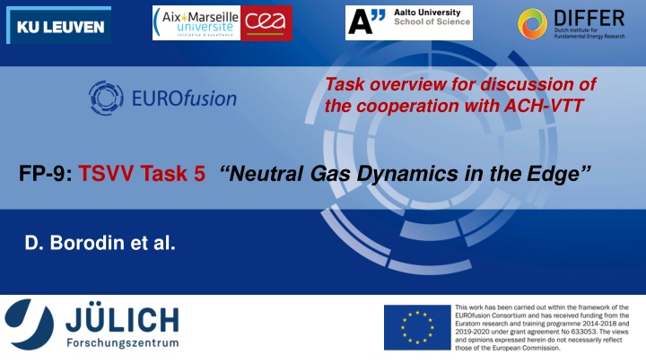 task overview for discussion of the cooperation