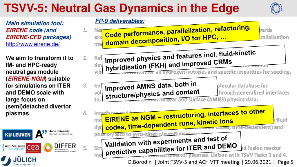 tsvv 5 neutral gas dynamics in the edge