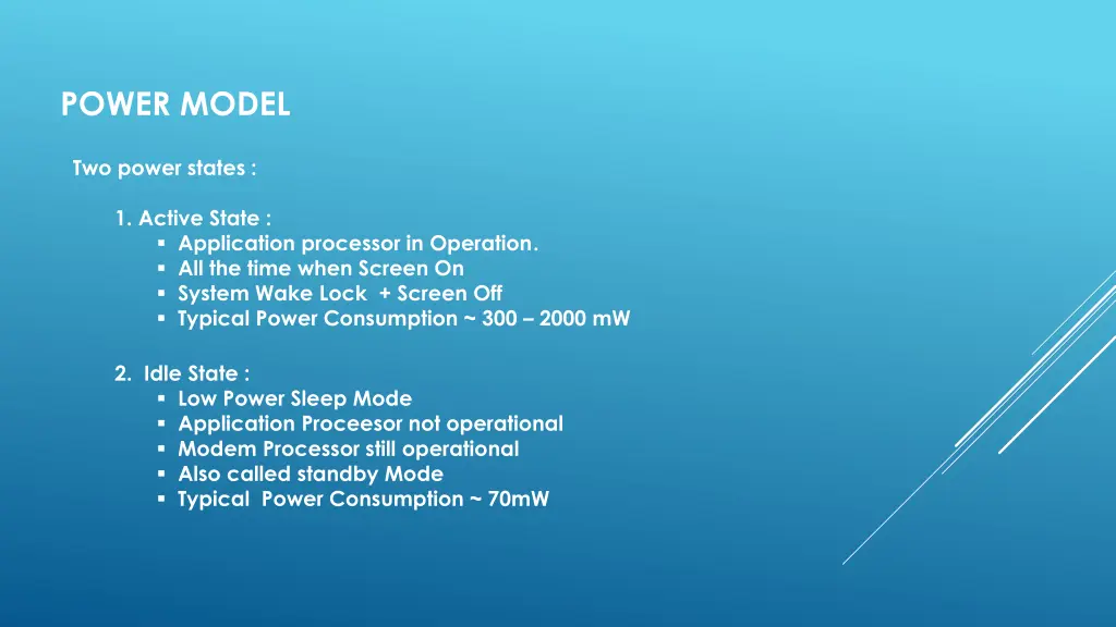 power model