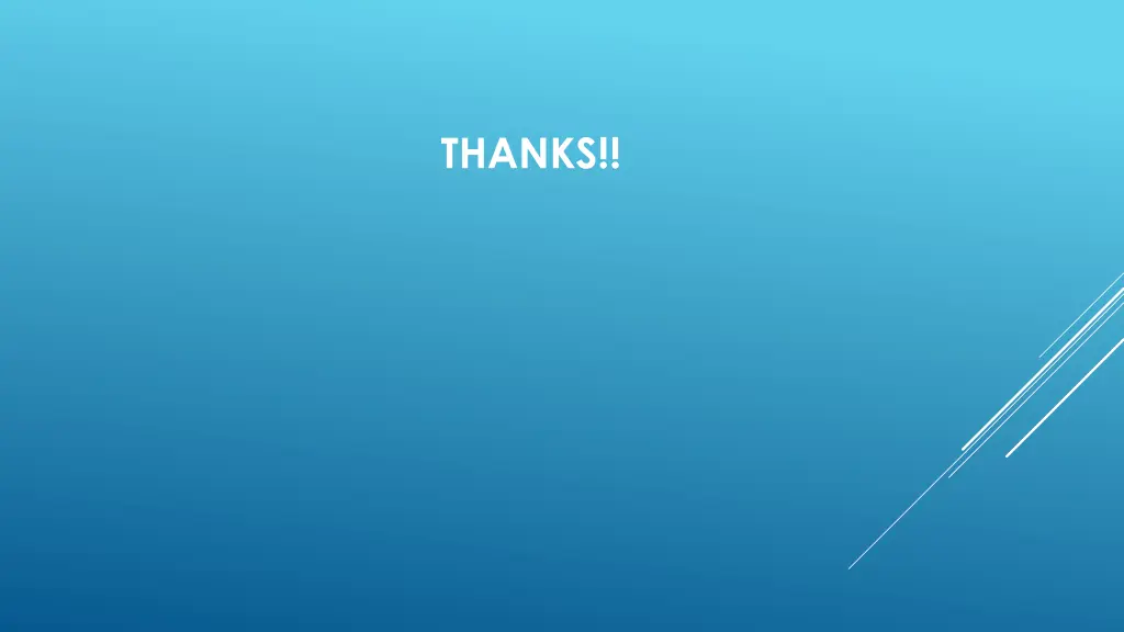 thanks