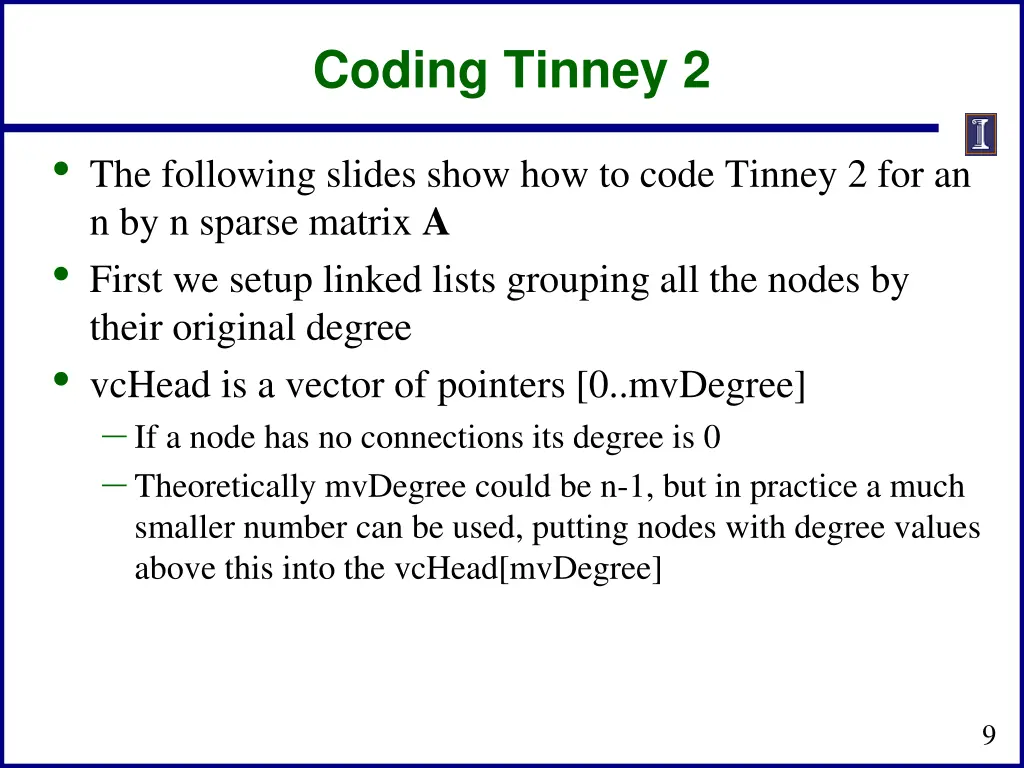 coding tinney 2