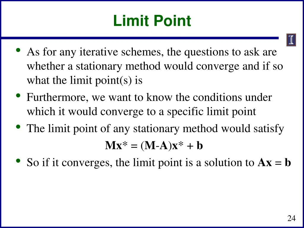 limit point