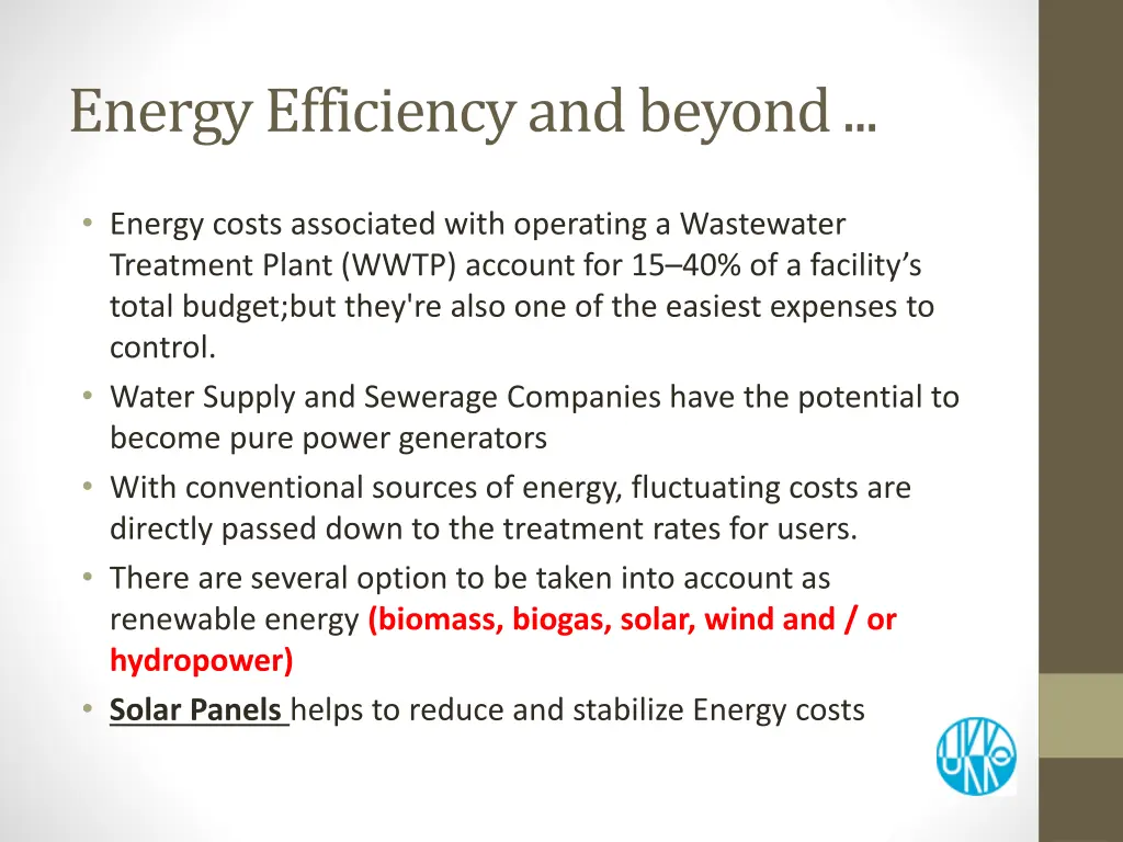 energy efficiency and beyond