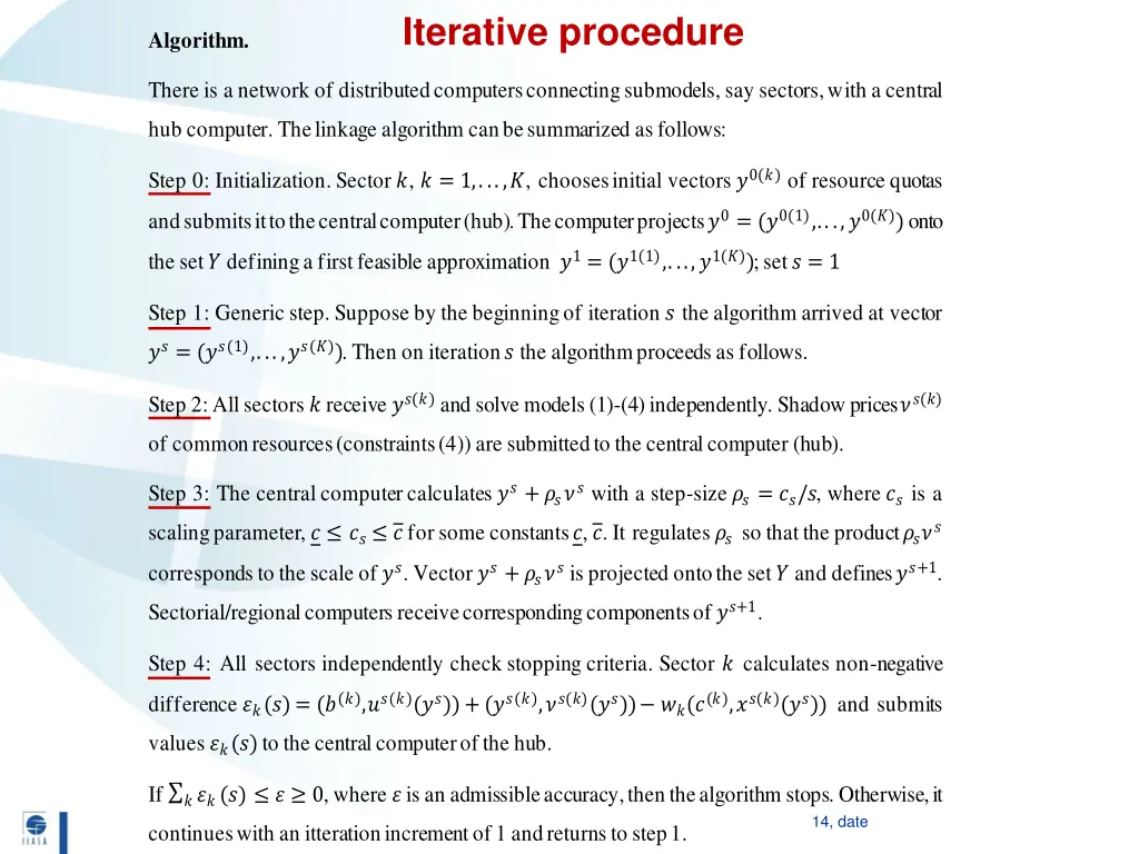 iterative procedure 2