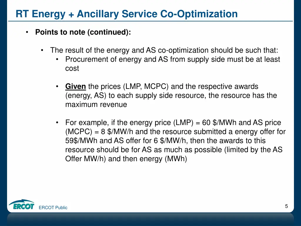 rt energy ancillary service co optimization 3
