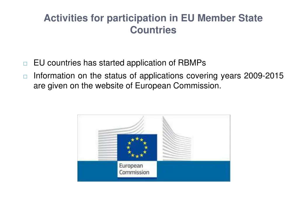 activities for participation in eu member state