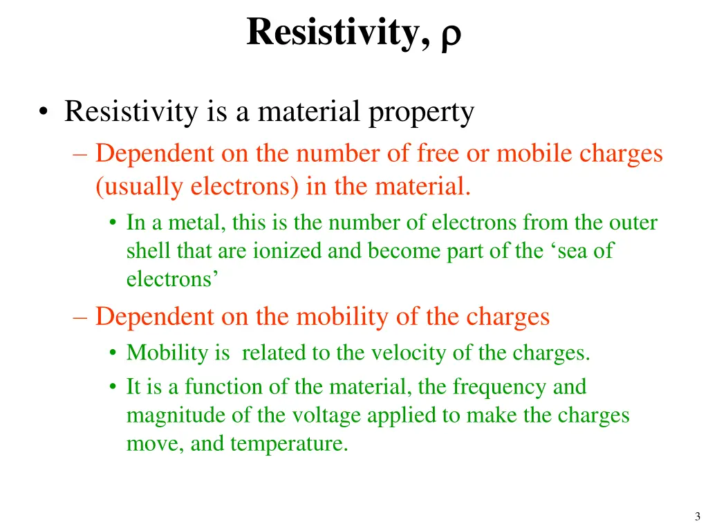 resistivity