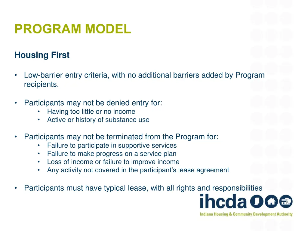 program model 1