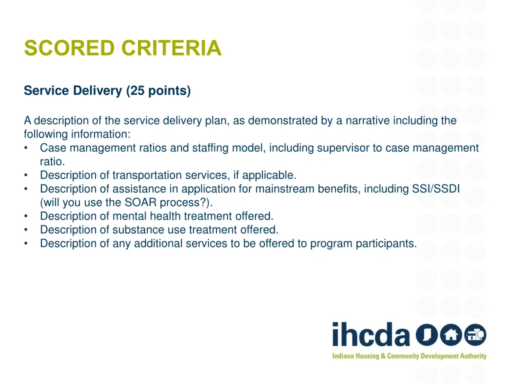 scored criteria 3