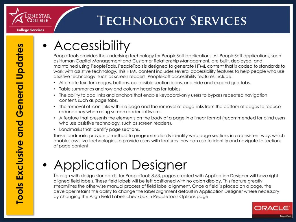 accessibility peopletools provides the underlying