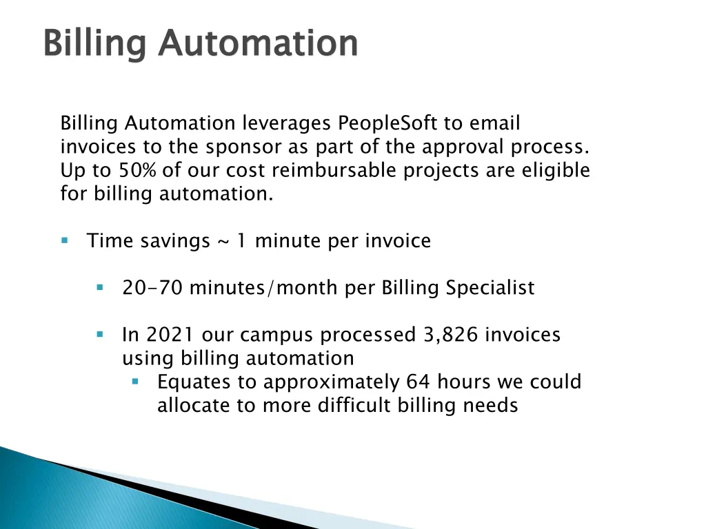 billing automation