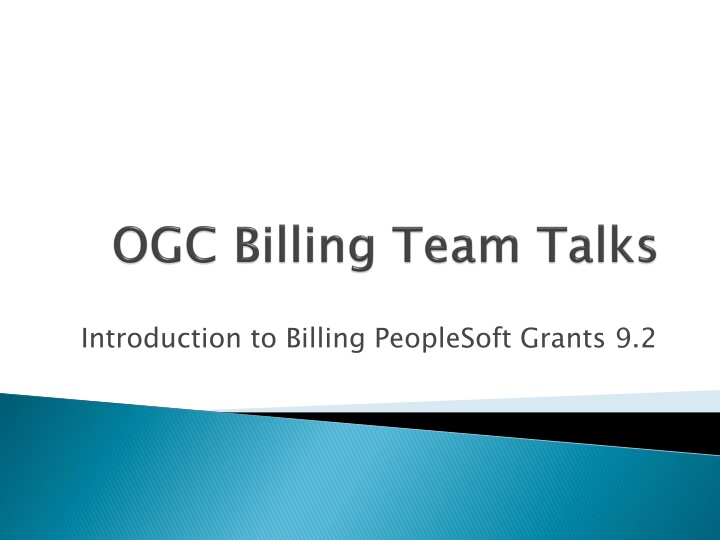 introduction to billing peoplesoft grants 9 2