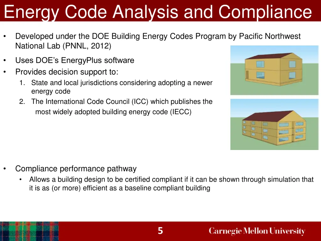 energy code analysis and compliance