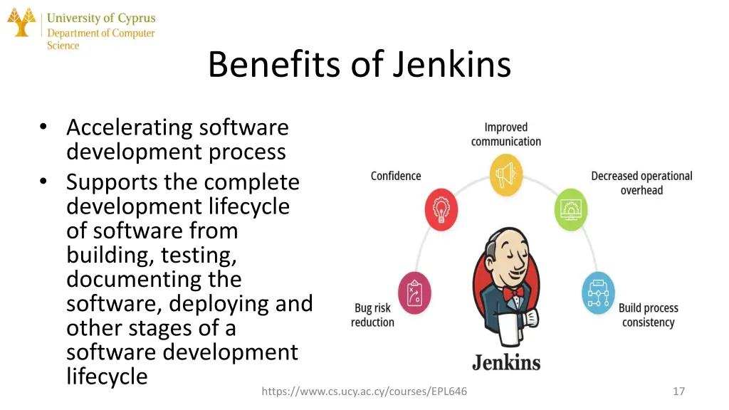 benefits of jenkins