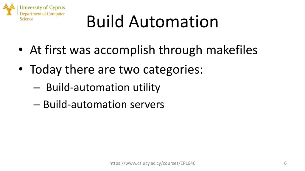 build automation 1