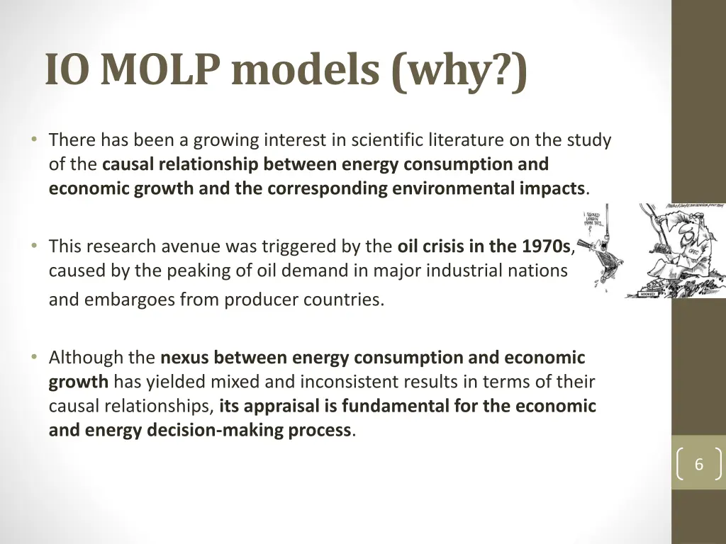 io molp models why