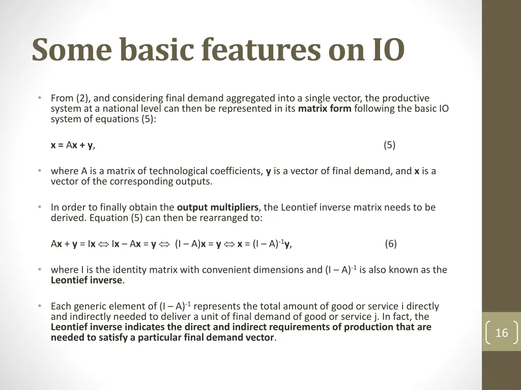 some basic features on io 5