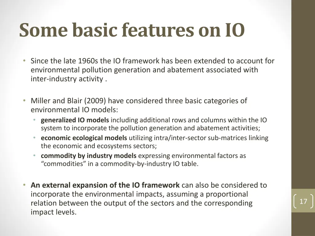 some basic features on io 6