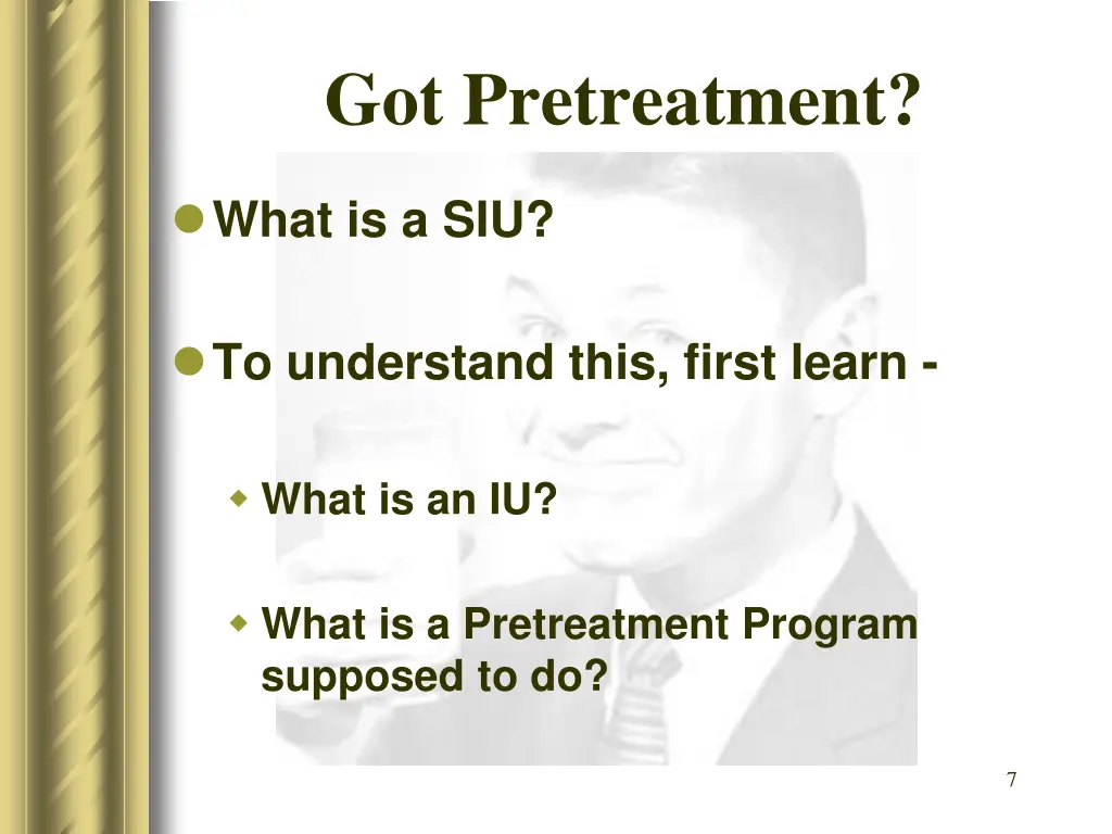 got pretreatment 1