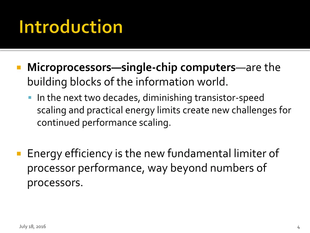 microprocessors single chip computers