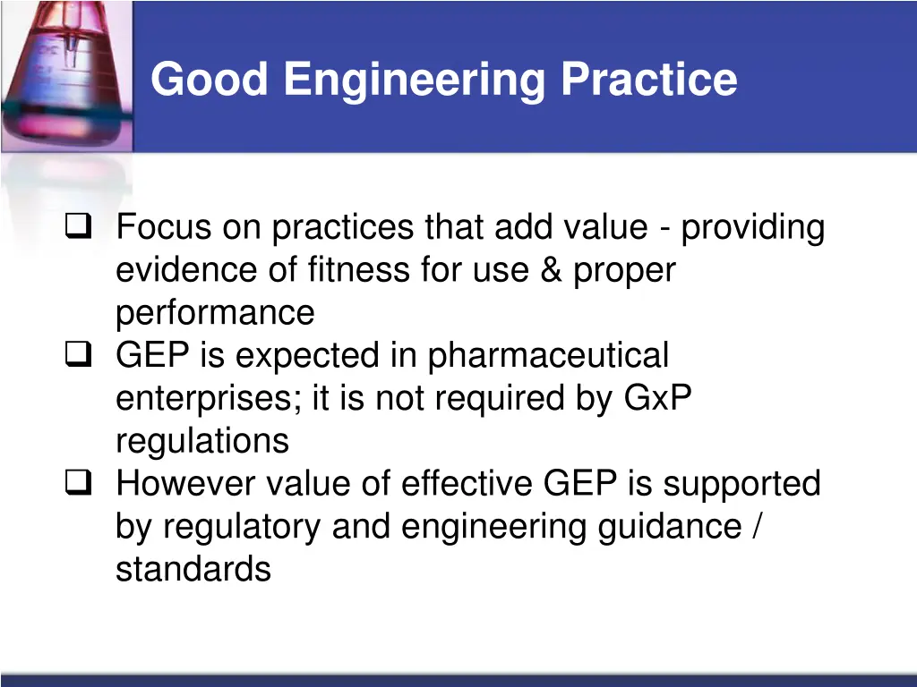 good engineering practice