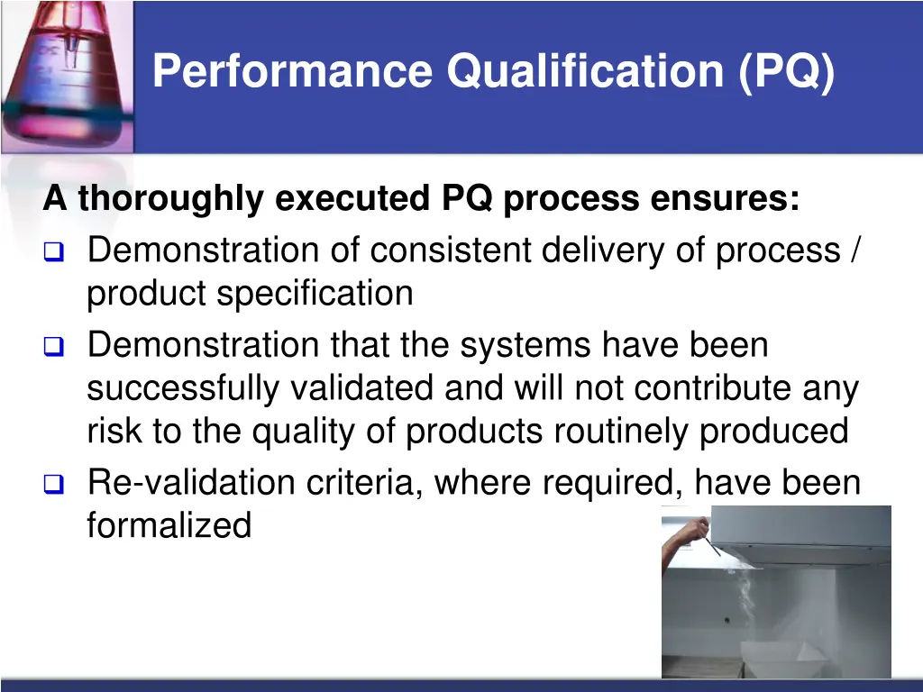 performance qualification pq 1