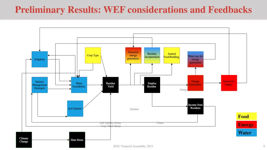 preliminary results wef considerations