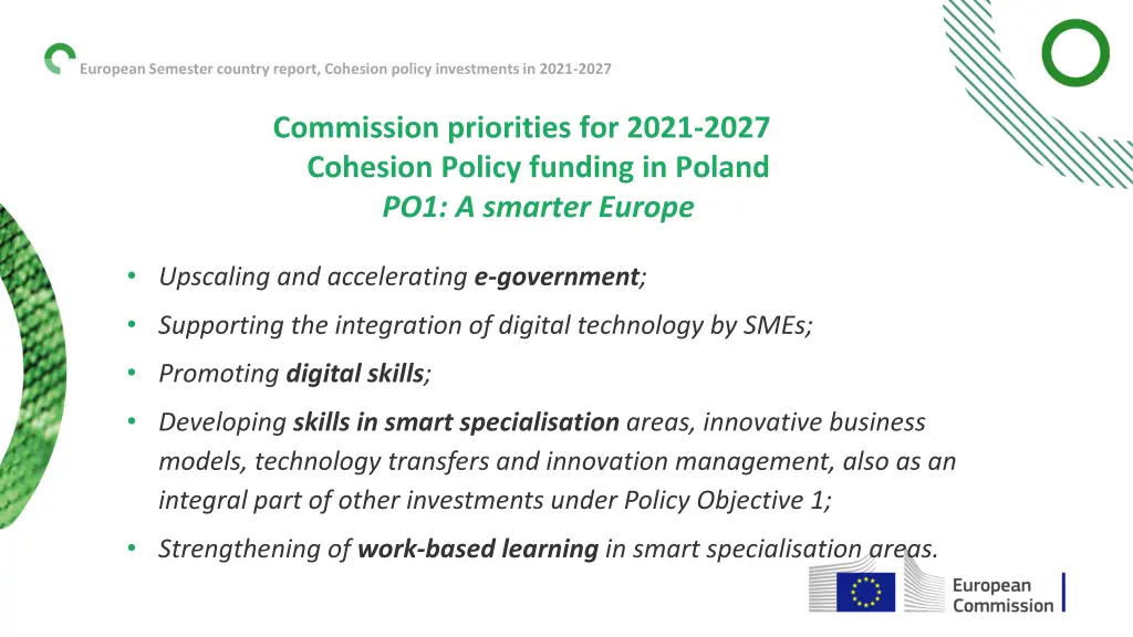 european semester country report cohesion policy 6