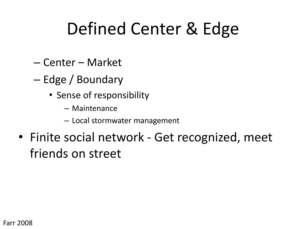 defined center edge
