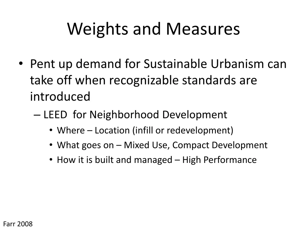 weights and measures